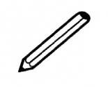 Matrica ovisjel/blcsisjel ceruza (4x4cm)